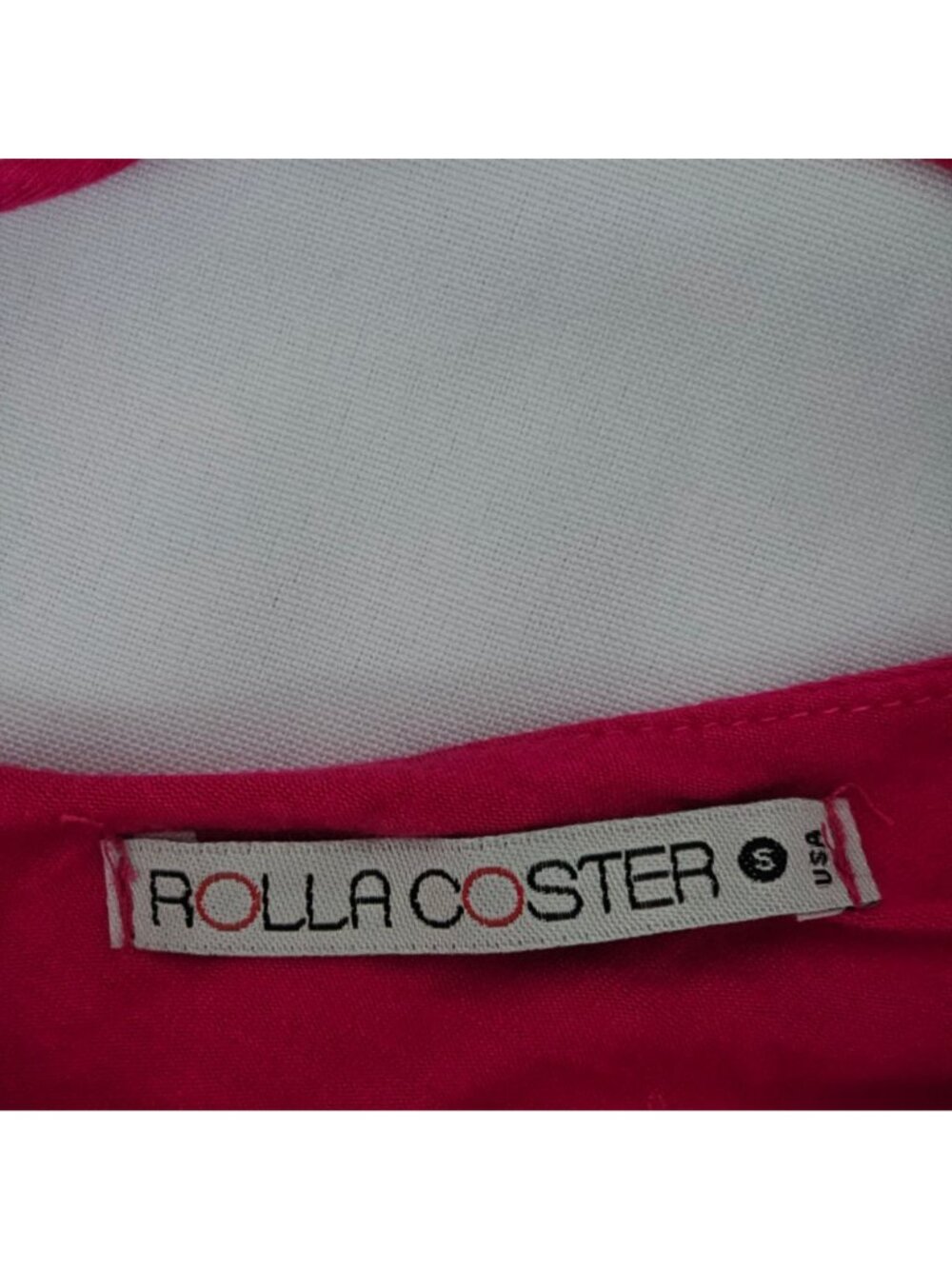 Rolla Coster Pink Sleeveless Flowy Ruffle Overlay Bodice Maxi Dress Womens Small - Picture 4 of 8